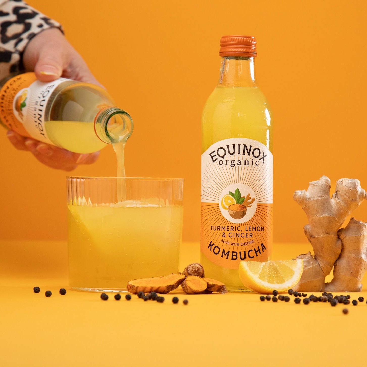 Turmeric, Lemon & Ginger Bottles