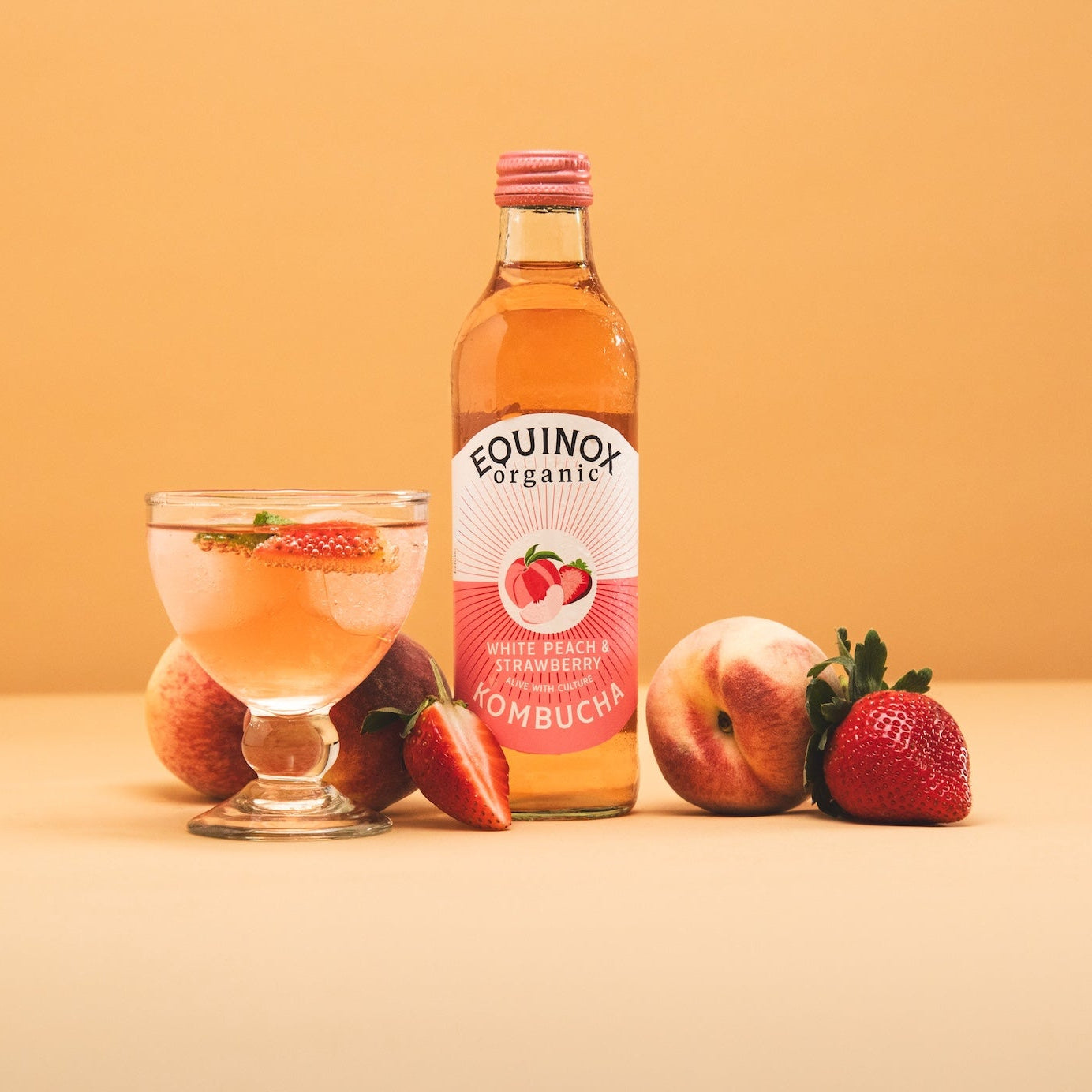 White Peach & Strawberry Bottles