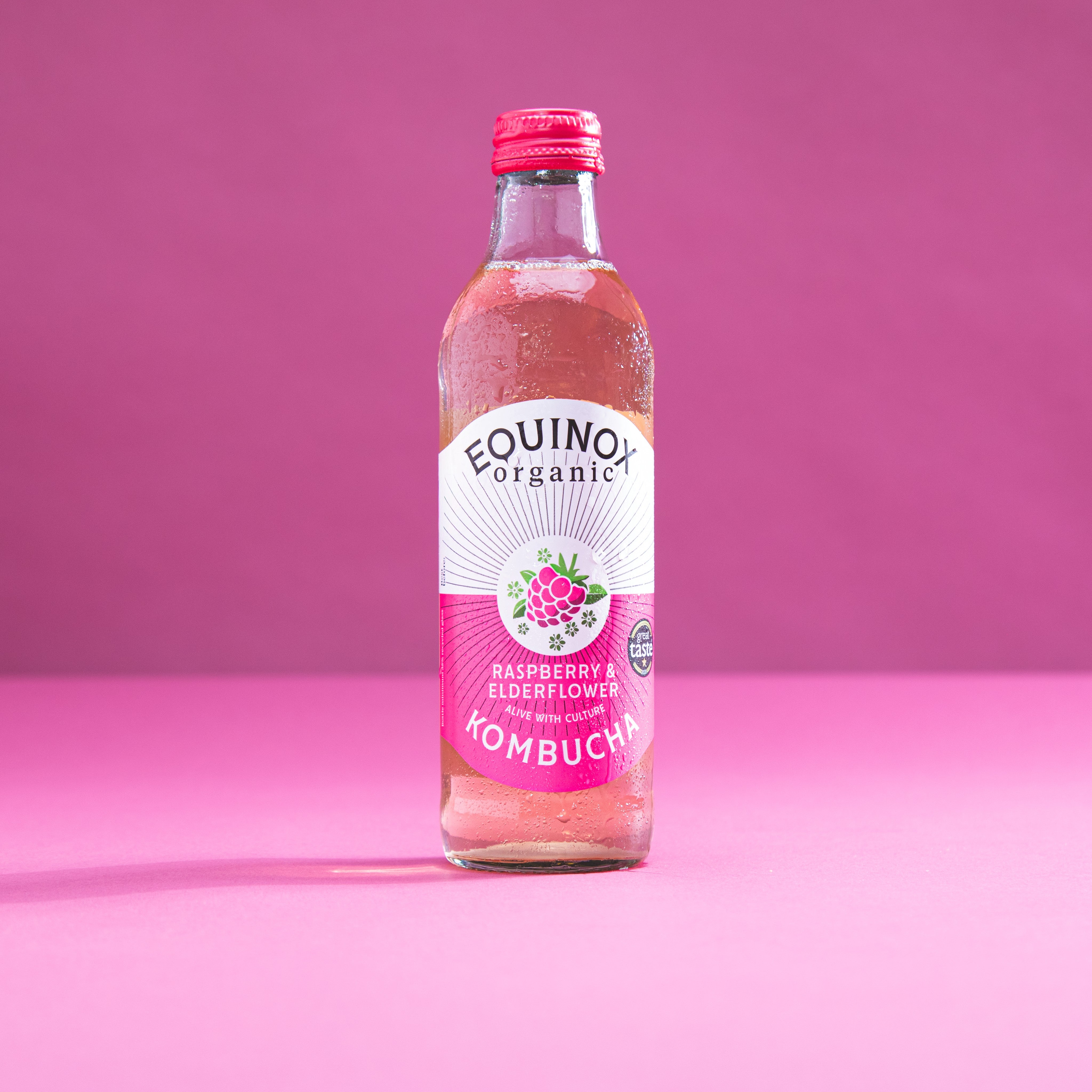 Raspberry & Elderflower Bottles