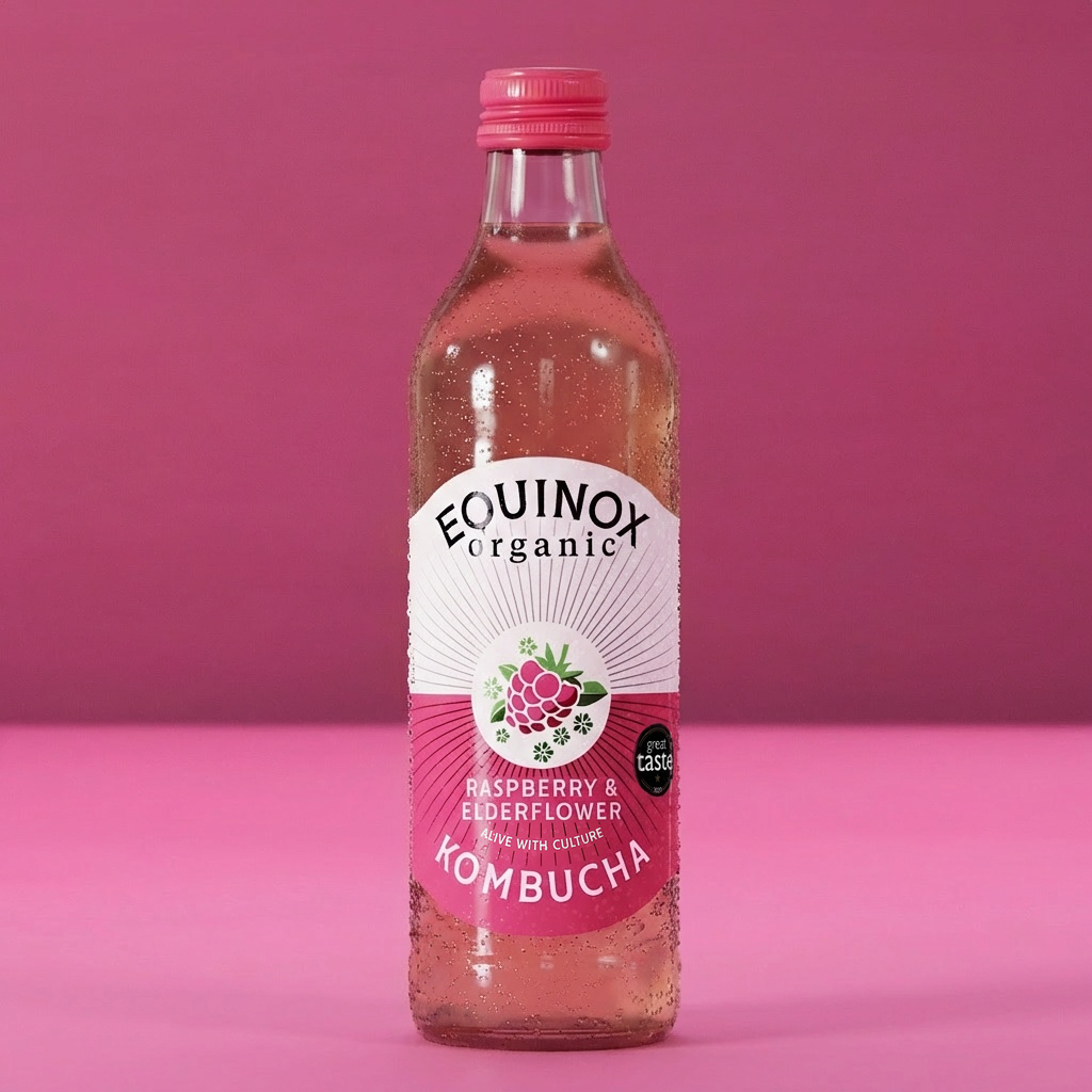 Raspberry & Elderflower Bottles